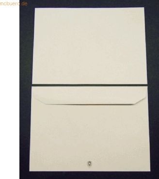 Blanke Kuvertierhüllen C4 100g/qm gummiert VE=500 Stück grau