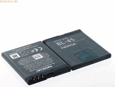 Nokia Akku für Nokia 7020 Li-Ion 3,7 Volt 860 mAh schwarz