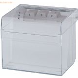 Alco Karteibox Acryl 13x9x10,5cm glasklar