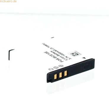 k.A. Akku für Panasonic LUMIX DMC-FX55 Li-Ion 3,7 Volt 900 mAh schwarz