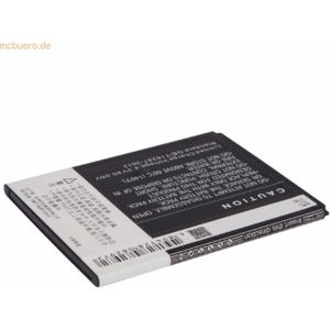 k.A. Akku für Lenovo A916 Li-Ion 3,7 Volt 1900 mAh schwarz