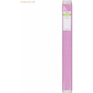 10 x Heyda Krepppapier Rolle 32g/qm 50cmx2,5m rosa