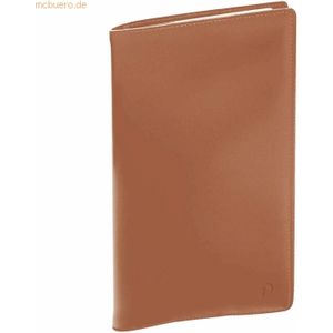 Quo Vadis Kalender Geschäftbus Prestige 10x15cm Luna Leder kamel 2026