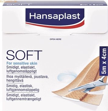 Söhngen Wundpflaster Hansaplast Soft 5mx4cm
