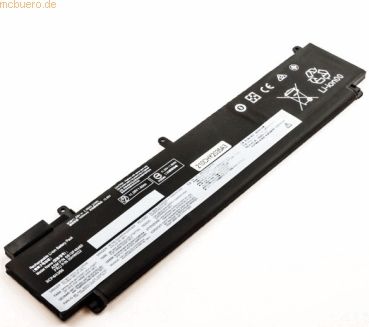 k.A. Akku für Lenovo 01AV408 Li-Pol 11,4 Volt 2000 mAh schwarz