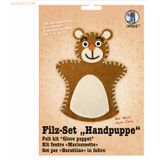 Ludwig Bähr Filz-Set Handpuppe Bär