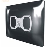 Dataflex Adapterplatte ViewLite VESA 020 silber-weiß