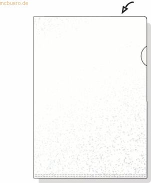 Rexel Sichthülle Economy A4 PP genarbt VE=100 Stück farblos