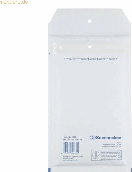 Soennecken Luftpolstertasche 2371 B/00 110x215mm haftklebend weiß 200