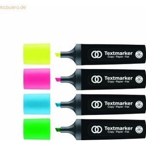 Soennecken Textmarker oeco No. 10 3128 2-5mm sortiert 4 Stück