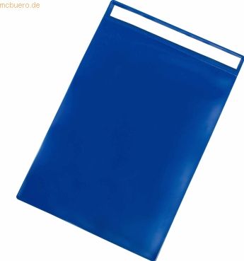Tarifold Kennzeichnungshülle A5 hoch PVC selbstklebend blau VE=10 Stüc
