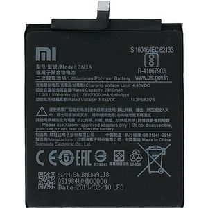 Xiaomi Akku für Xiaomi Redmi Go Li-Ion 3,85 Volt 2910 mAh schwarz