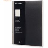Moleskine Notizblock Letter 21,59x27,94cm liniert Softcover schwarz