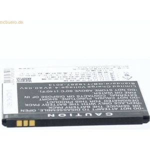 k.A. Akku für Lenovo A628T Li-Ion 3,7 Volt 2050 mAh schwarz