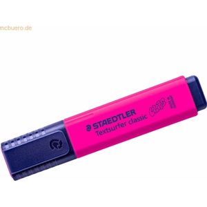 10 x Staedtler Textmarker Textsurfer classic colors magenta