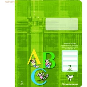 25 x Clairefontaine Schulheft A4 Lineatur 2 16 Blatt