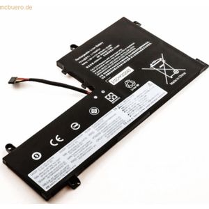 k.A. Akku für Lenovo L17M3PG2 Li-Pol 11,25 Volt 4400 mAh schwarz