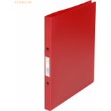 Connect Ringbuch A4 2 Ringe 16mm rot