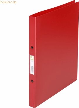 Connect Ringbuch A4 2 Ringe 16mm rot
