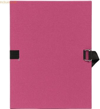 Exacompta Dokumentenmappe A4 120mm mit dehnbarem Rücken bordeaux