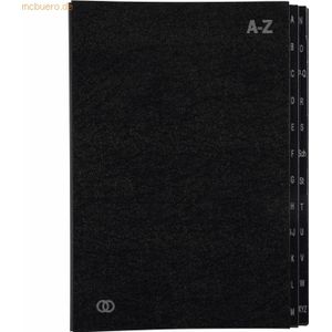 Soennecken Pultordner oeco 3424 A-Z 24tlg schwarz