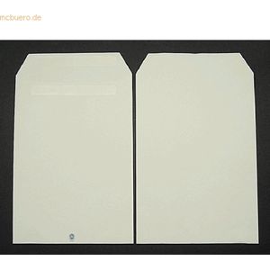 Blanke Versandtaschen C4 120g/qm selbstklebend VE=250 Stück weiß
