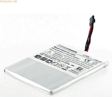 k.A. Akku für Typhoon MyGuide 4500 SD Li-Pol 3,7 Volt 1300 mAh schwarz