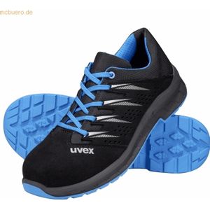Uvex Sicherheitsschuh Halbschuh 6937839 schwarz/gr Gr. 39