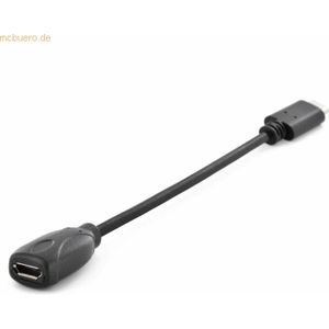 Assmann ASSMANN USB Type-C Adapterkabel, Typ-C auf mikro B
