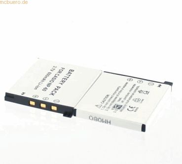 k.A. Akku für Casio Exilim EX-Z19 Li-Ion 3,6 Volt 550 mAh schwarz