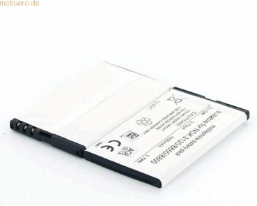 k.A. Akku für Nokia E66 Li-Ion 3,7 Volt 700 mAh schwarz