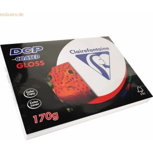 4 x Clairefontaine Laser- /Inkjetpapier DCP gestrichen Gloss SRA3 450x