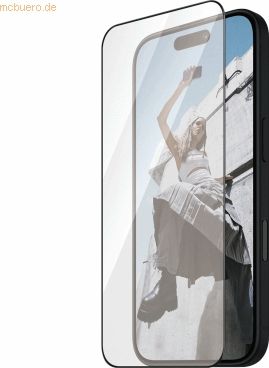 PanzerGlass SAFE. by PanzerGlass Screen Black Frame iPhone 16/15 UWF