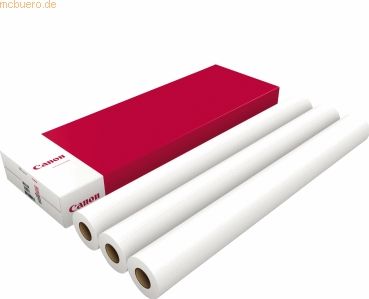 Canon Plotterpapier Premium IJM113 97003449 90g 914mmx45m 3 Stück