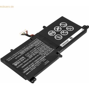 k.A. Akku für Clevo N131BU Li-Ion 10,8 Volt 2600 mAh schwarz
