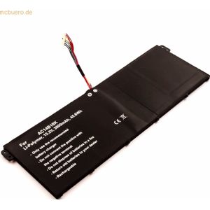k.A. Akku für Acer Aspire V3-371-56R5 Li-Pol 15,2 Volt 3000 mAh schwar