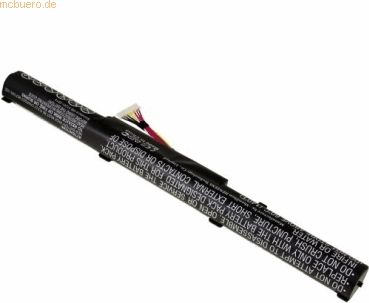 k.A. Akku für Asus GL752VW-3B Li-Ion 15 Volt 3200 mAh schwarz