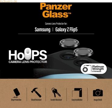 PanzerGlass PanzerGlass Hoops Camera Lens Protector Galaxy Z Flip 5