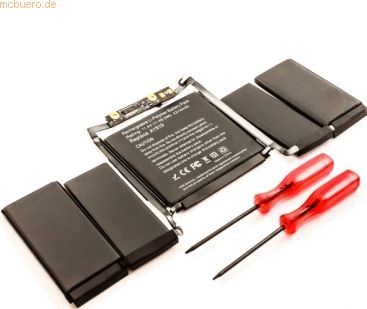 k.A. Akku für Apple A1819 Li-Pol 11,4 Volt 4300 mAh schwarz