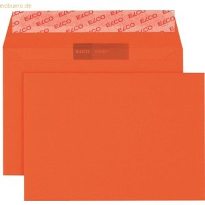 Elco Briefumschläge Color orange Haftklebung 100 g/qm VE=250 Stück