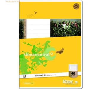 10 x Format-X Schulheft A4 Lineatur 42 32 Blatt