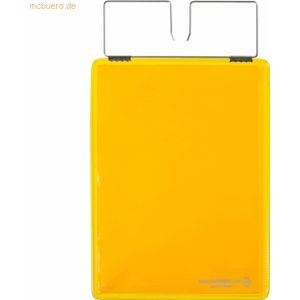 Tarifold Pro Kennzeichnungshülle A5 gelb PVC mit Haltedraht VE=10 Stüc