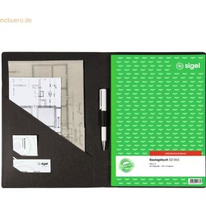 Sigel Einband für Formularbücher A4hoch Kunststoff anthrazit