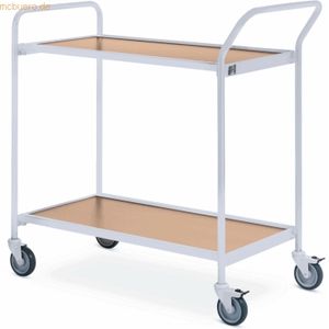 Helge Nyberg Tischwagen 1 Fahrhandgriff 1 Stirnseite 2 Etagen 80x42cm