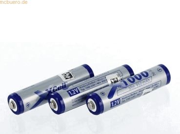 k.A. Akku für Audioline DECT 3000 Micro NiMH 3,6 Volt 1000 mAh silberf
