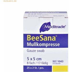 Söhngen Mullkompresse 5x5cm VE=2x25 Stück