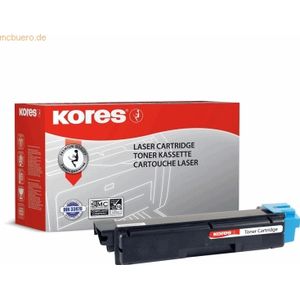 Kores Tonerkartusche kompatibel mit Kyocera TK-580C ca. 2800 Seiten cy