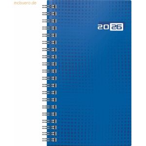 Rido Taschenkalender Modell int. 8,7x15,3cm Woche/2 Seiten Grafik-Einb