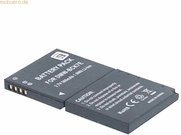 k.A. Akku für Panasonic LUMIX DMC-FT30 Li-Ion 3,7 Volt 600 mAh schwarz