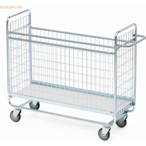 Helge Nyberg Vierwandwagen Serie 100 1 Etage 100x42,5cm silber